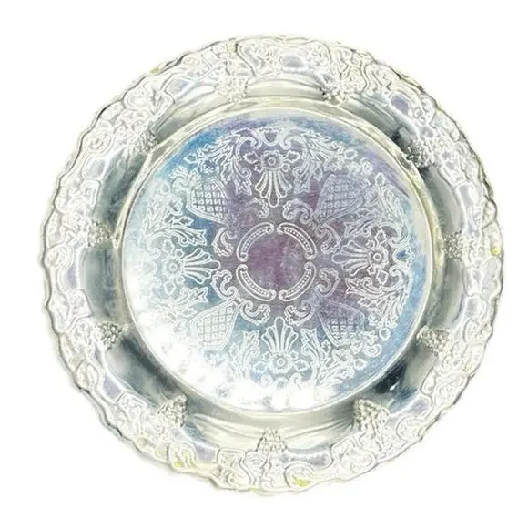 Vintage Crea Design Milano Silver Plated Set of 6 Coasters 3 3/4” - Picture 1 of 6